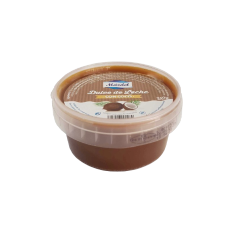 Dulce de leche con coco mardel 250gr